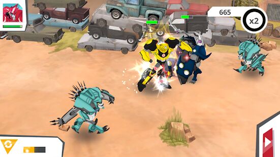 Скачать бесплатно Transformers: RobotsInDisguise [Мод открытые уровни] 1.9.0 - RUS apk на Андроид