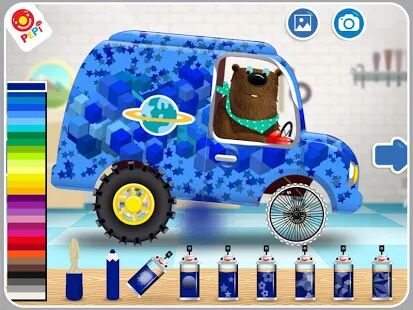 Скачать бесплатно Pepi Garage — Create & Ride [Мод много денег] 1.4.4 - Русская версия apk на Андроид