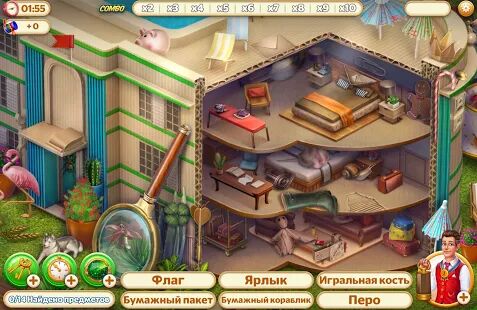 Скачать бесплатно Hidden Hotel: Miami Mystery [Мод открытые покупки] 1.1.61 - RUS apk на Андроид