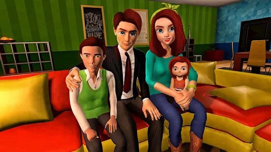 Скачать бесплатно Virtual Mother Game: Family Mom Simulator [Мод безлимитные монеты] 1.35 - Русская версия apk на Андроид