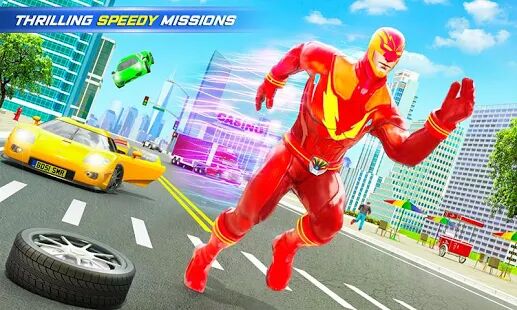 Скачать бесплатно Grand Police Robot Speed Hero City Cop Robot Games [Мод много монет] 26 - Русская версия apk на Андроид