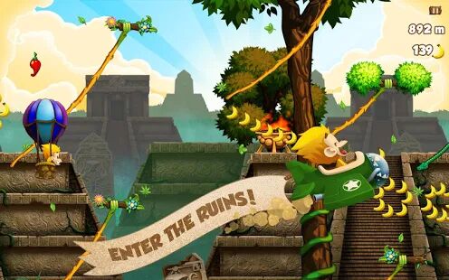 Скачать бесплатно Benji Bananas [Мод безлимитные монеты] 1.43 - RU apk на Андроид