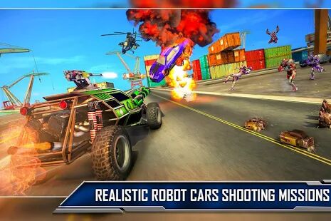 Скачать бесплатно Ramp Car Robot Transforming Game: Robot Car Games [Мод открытые покупки] 1.3 - RUS apk на Андроид