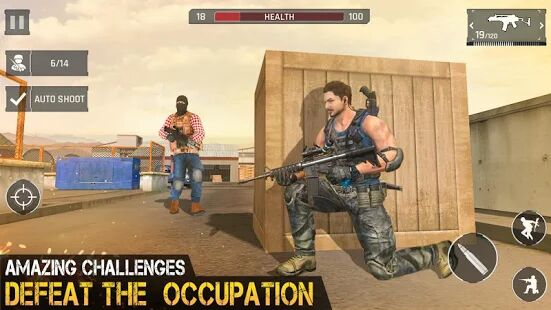 Скачать бесплатно Anti Terrorism Shooter 2021 - Free Shooting Games [Мод много монет] 3.3 - RUS apk на Андроид