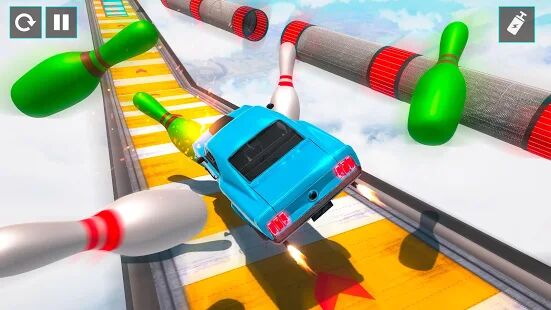 Скачать бесплатно Muscle Car Stunts 2020: Mega Ramp Stunt Car Games [Мод много монет] 2.7 - RU apk на Андроид