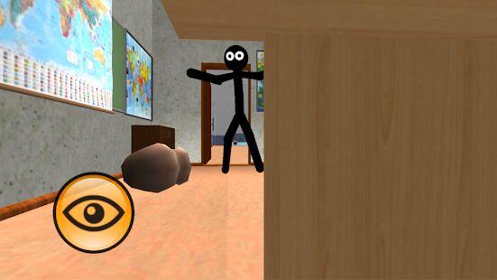 Скачать бесплатно Stickman Teacher. Neighbor School Escape 3D [Мод много монет] 1.2 - RUS apk на Андроид