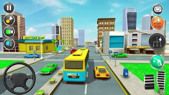 Скачать бесплатно Bus Simulator Games: Bus Driving Games 2021 [Мод меню] 2.7 - Русская версия apk на Андроид