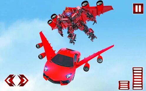 Скачать бесплатно Летающие Машины и Роботы 21 - Новая Игра Симулятор [Мод меню] 1.0.11 - RUS apk на Андроид