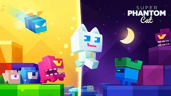 Скачать бесплатно Super Phantom Cat [Мод открытые покупки] 1.162 - RU apk на Андроид