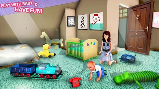 Скачать бесплатно New Baby Single Mom Family Adventure [Мод безлимитные монеты] 1.1.9 - Русская версия apk на Андроид