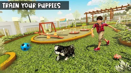 Скачать бесплатно Family Pet Dog Home Adventure Game [Мод открытые уровни] 1.2.9 - RUS apk на Андроид