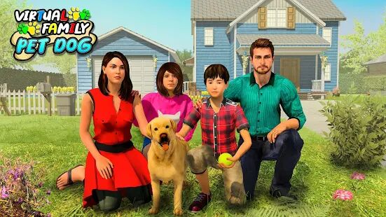 Скачать бесплатно Family Pet Dog Home Adventure Game [Мод открытые уровни] 1.2.9 - RUS apk на Андроид