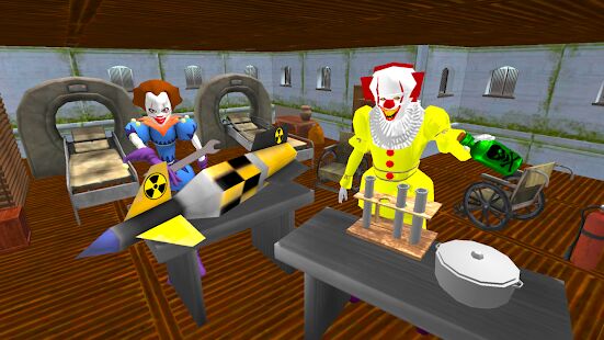 Скачать бесплатно Clown Brothers. Neighbor Escape 3D [Мод открытые покупки] 1.5 - RUS apk на Андроид