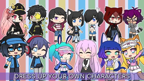 Скачать бесплатно Gacha Life [Мод открытые покупки] 1.1.4 - RU apk на Андроид