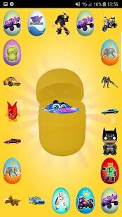 Скачать бесплатно Surprise Eggs Boys [Мод открытые уровни] 4.5 - Русская версия apk на Андроид