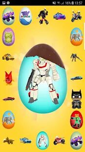 Скачать бесплатно Surprise Eggs Boys [Мод открытые уровни] 4.5 - Русская версия apk на Андроид