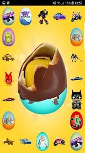 Скачать бесплатно Surprise Eggs Boys [Мод открытые уровни] 4.5 - Русская версия apk на Андроид