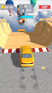 Скачать бесплатно Mega Ramp Car Jumping [Мод открытые уровни] 1.2.2 - RUS apk на Андроид