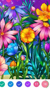 Скачать бесплатно Coloring Book - Color by Number & Paint by Number [Мод открытые покупки] 1.7.8 - Русская версия apk на Андроид