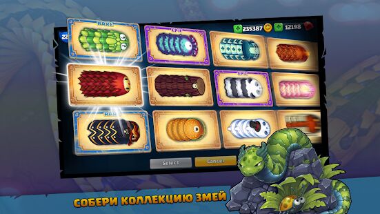 Скачать бесплатно Little Big Snake [Мод открытые уровни] 2.6.39 - Русская версия apk на Андроид