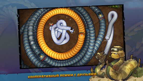 Скачать бесплатно Little Big Snake [Мод открытые уровни] 2.6.39 - Русская версия apk на Андроид