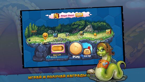 Скачать бесплатно Little Big Snake [Мод открытые уровни] 2.6.39 - Русская версия apk на Андроид