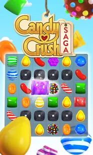 Скачать бесплатно Candy Crush Saga [Мод много монет] 1.201.0.3 - Русская версия apk на Андроид