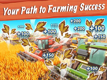 Скачать бесплатно Big Farm: Mobile Harvest  [Мод открытые уровни] 7.12.20919 - Русская версия apk на Андроид