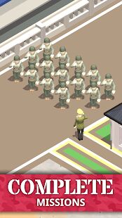 Скачать бесплатно Idle Army Base [Мод много монет] 1.24.1 - RUS apk на Андроид