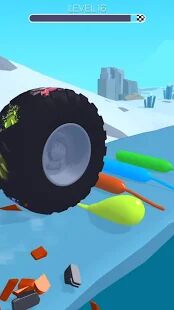 Скачать бесплатно Wheel Smash [Мод открытые уровни] 1.18 - RUS apk на Андроид