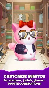 Скачать бесплатно My Cat Mimitos 2  [Мод безлимитные монеты] 1.6.10 - Русская версия apk на Андроид