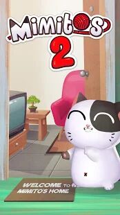 Скачать бесплатно My Cat Mimitos 2  [Мод безлимитные монеты] 1.6.10 - Русская версия apk на Андроид