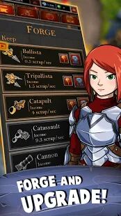 Скачать бесплатно Castle Fusion Idle Clicker [Мод много денег] 1.8.2 - RU apk на Андроид