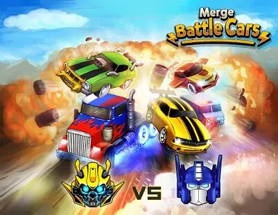 Скачать бесплатно Merge Battle Car: Best Idle Clicker Tycoon game [Мод много монет] 2.3.8 - Русская версия apk на Андроид