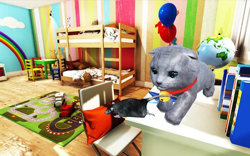 Скачать бесплатно Симулятор котенка Cat: Симпатичная кошка SMASH Дет [Мод меню] 1.6 - RUS apk на Андроид