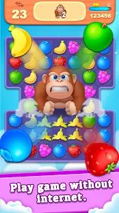 Скачать бесплатно Fruit Link - Blast Line [Мод меню] 440 - RU apk на Андроид