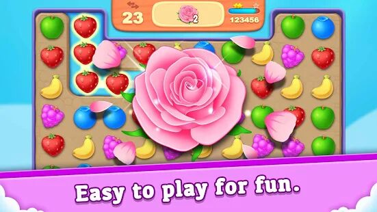 Скачать бесплатно Fruit Link - Blast Line [Мод меню] 440 - RU apk на Андроид