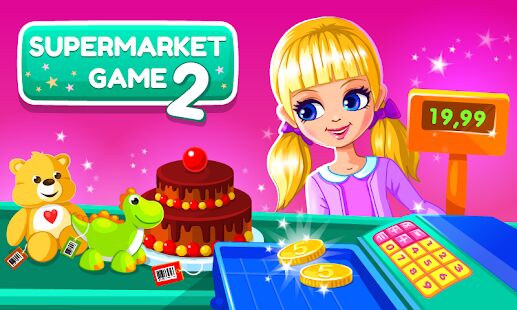 Скачать бесплатно Supermarket Game 2 (Игра про супермаркет-2) [Мод открытые покупки] 1.26 - RUS apk на Андроид