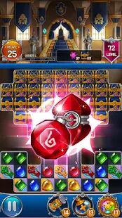 Скачать бесплатно Jewel Royal Castle: Match3 puzzle [Мод безлимитные монеты] 1.9.0 - RUS apk на Андроид