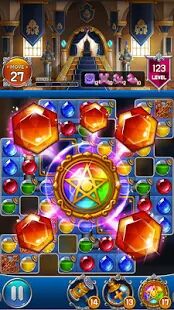 Скачать бесплатно Jewel Royal Castle: Match3 puzzle [Мод безлимитные монеты] 1.9.0 - RUS apk на Андроид