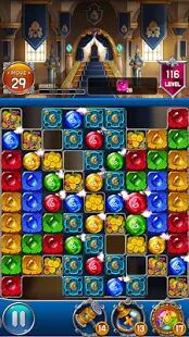 Скачать бесплатно Jewel Royal Castle: Match3 puzzle [Мод безлимитные монеты] 1.9.0 - RUS apk на Андроид