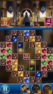 Скачать бесплатно Jewel Royal Castle: Match3 puzzle [Мод безлимитные монеты] 1.9.0 - RUS apk на Андроид