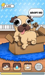 Скачать бесплатно Pug - My Virtual Pet Dog [Мод безлимитные монеты] 1.261 - RU apk на Андроид