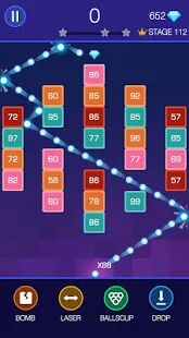 Скачать бесплатно Bricks Breaker - Glow Balls [Мод меню] 1.21.208 - RU apk на Андроид