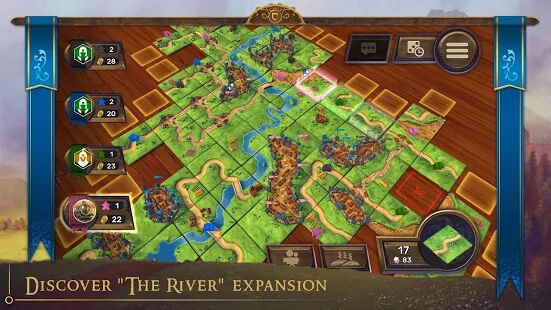Скачать бесплатно Carcassonne: Official Board Game -Tiles & Tactics [Мод открытые покупки] 1.9 - RUS apk на Андроид
