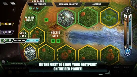 Скачать бесплатно Terraforming Mars [Мод меню] 1.2101 - RU apk на Андроид