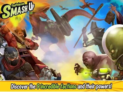 Скачать бесплатно Smash Up - The Shufflebuilding Game [Мод открытые уровни] 50002104 - Русская версия apk на Андроид