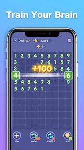 Скачать бесплатно Match Ten - Number Puzzle [Мод открытые покупки] 0.1.12 - RUS apk на Андроид