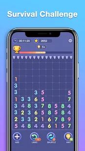 Скачать бесплатно Match Ten - Number Puzzle [Мод открытые покупки] 0.1.12 - RUS apk на Андроид