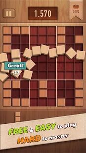 Скачать бесплатно Woody 99 - Sudoku Block Puzzle - Free Mind Games [Мод много денег] 1.4.1 - RUS apk на Андроид